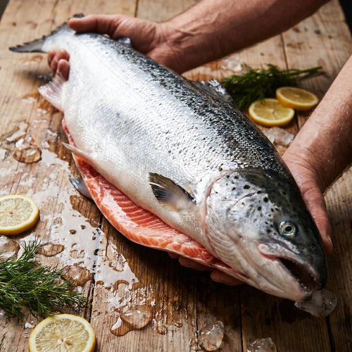 The Marbled Superfood: Prime Atlantic Salmon Center-Cuts