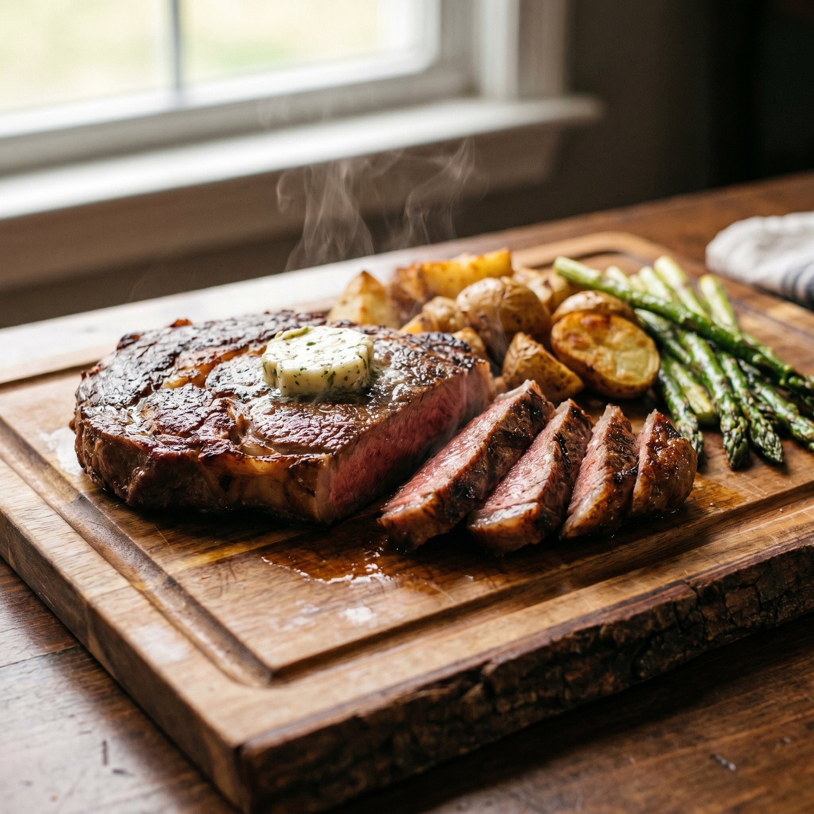 The Executive Prime Ribeye: Master-Seared & Sous-Vide Perfected