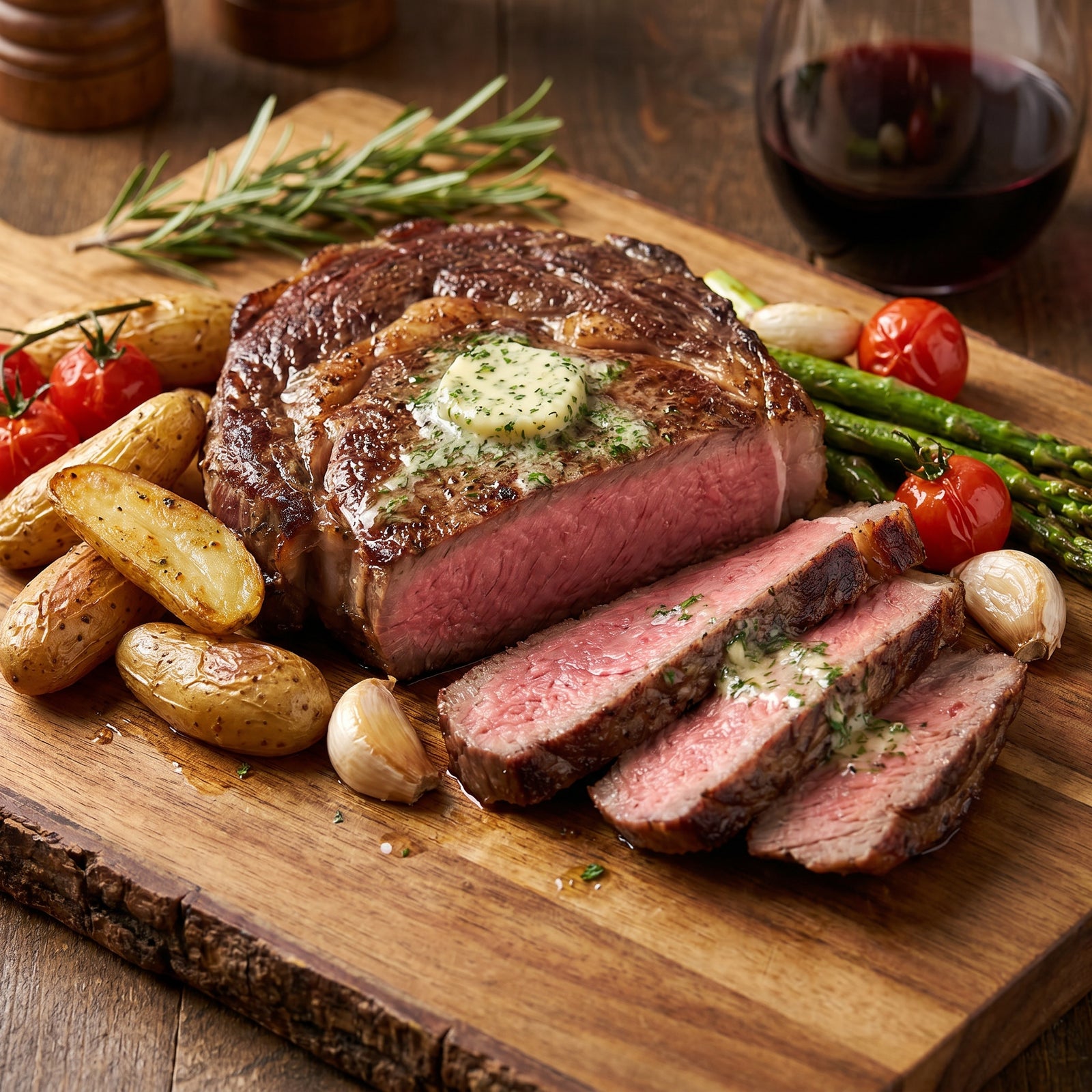 The Executive Prime Ribeye: Master-Seared & Sous-Vide Perfected